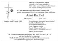 eine Anzeige