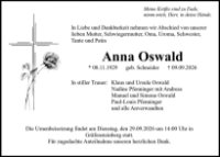 eine Anzeige
