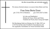 eine Anzeige