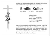 eine Anzeige