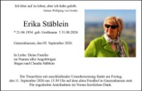 eine Anzeige