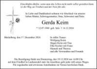 eine Anzeige