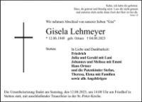 eine Anzeige
