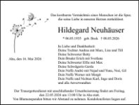 eine Anzeige