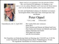 eine Anzeige