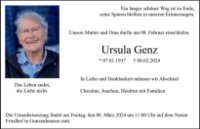 eine Anzeige