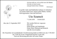 eine Anzeige